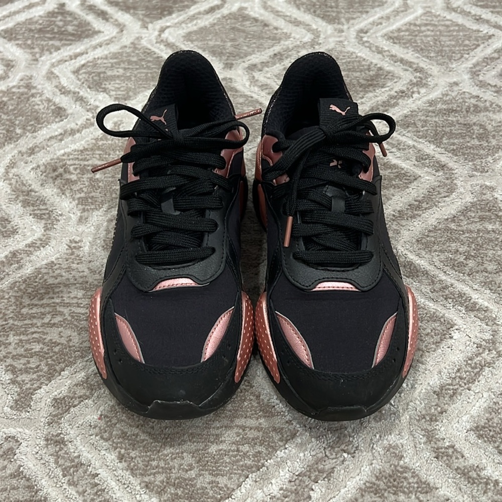 Puma RS-X Collection Black/Rose Women Running Sneakers/ Size 7.5/ Like New - Picture 6 of 11